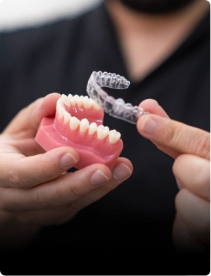 C
lear Aligners
Straighter teeth aren't just about appearance. They can also make it easier to keep your teeth clean and support long-term oral health. Let’s explore your options and explain what treatment could involve.
Learn more